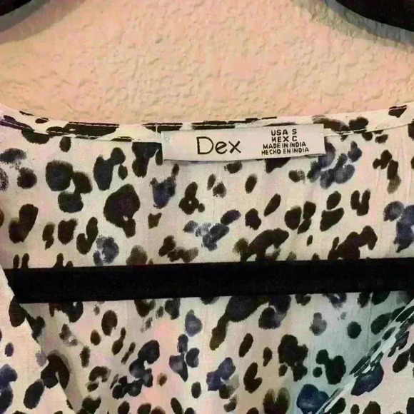 Dex, Leopard print mini dress, size small - Picture 8 of 8